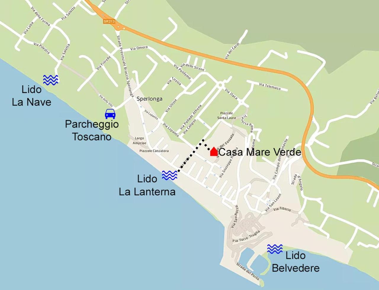 Casa Vacanza Mare Verde Sperlonga Luaran gambar